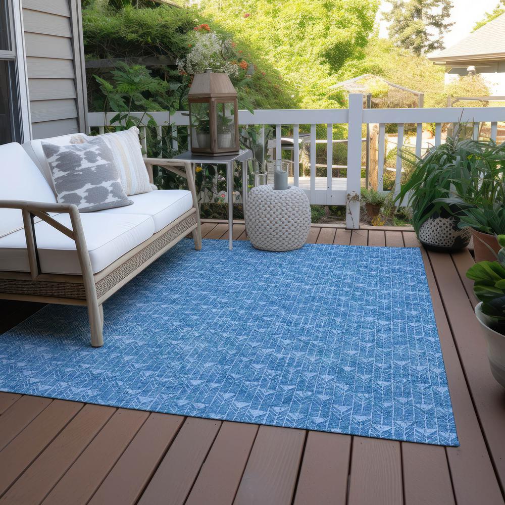 Chantille ACN514 Blue 3' x 5' Rug. Picture 9