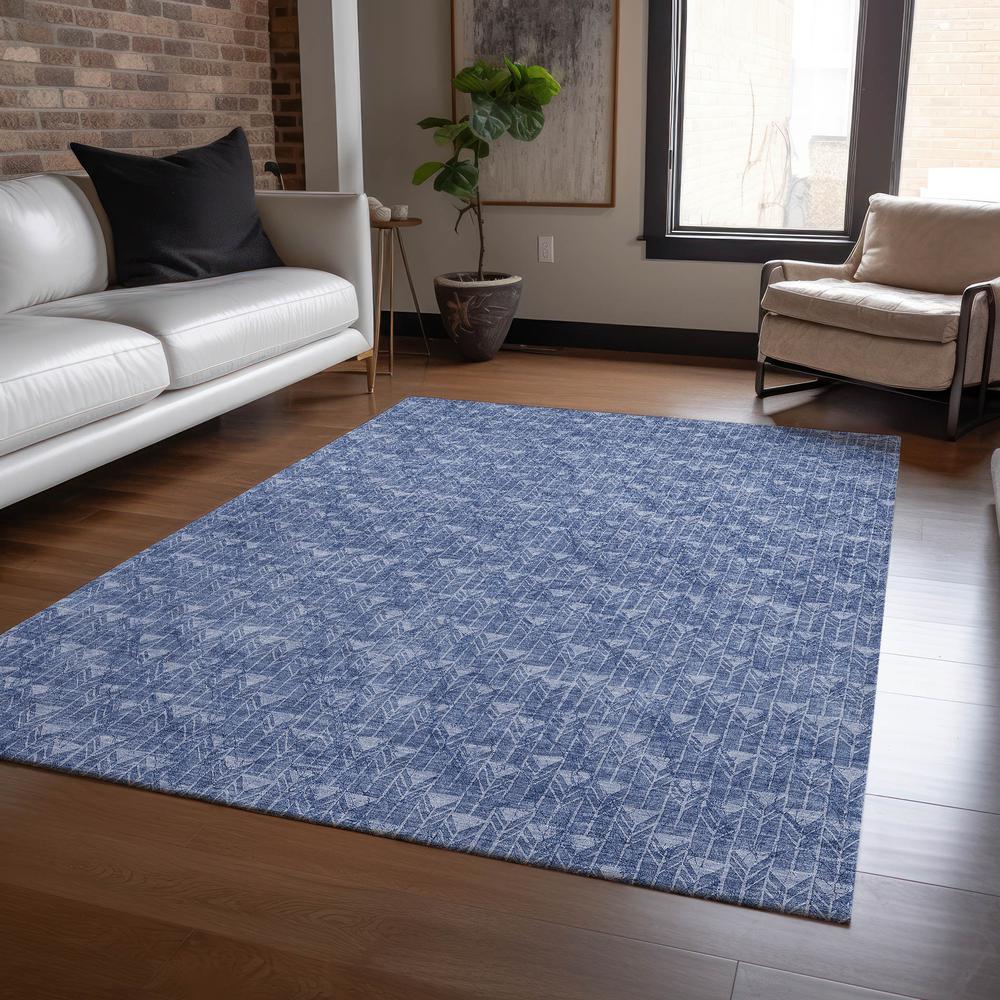 Chantille ACN514 Blue 3' x 5' Rug. Picture 6