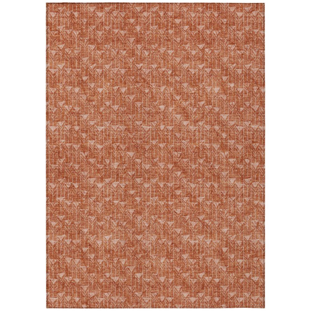 Chantille ACN514 Orange 3' x 5' Rug. Picture 1
