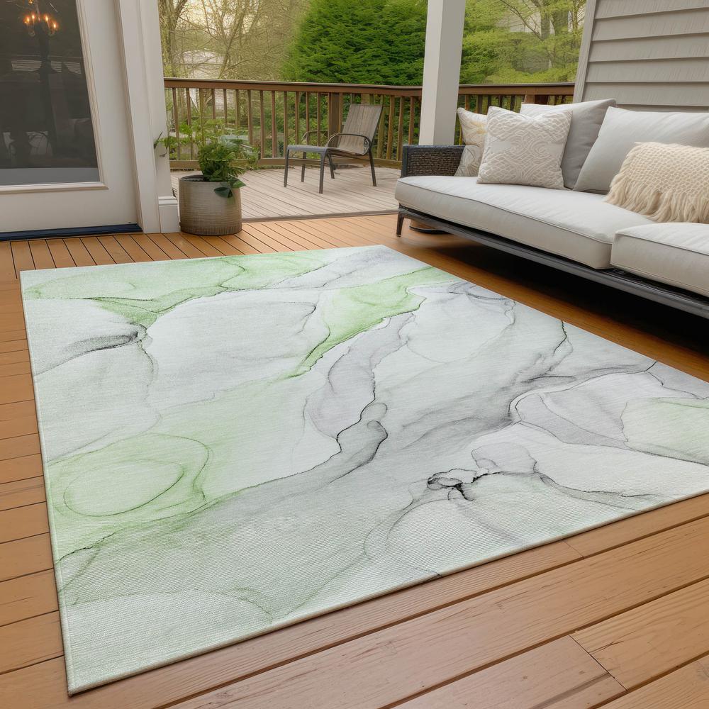 Chantille ACN515 Green 3' x 5' Rug. Picture 9