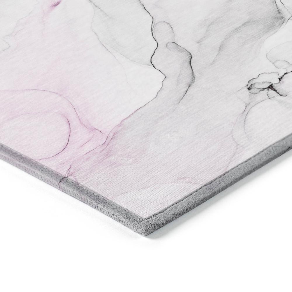 Chantille ACN515 Pink 2'3" x 7'6" Rug. Picture 3