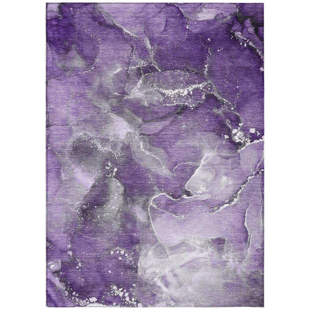 Chantille ACN518 Purple 3' x 5' Rug. Picture 1