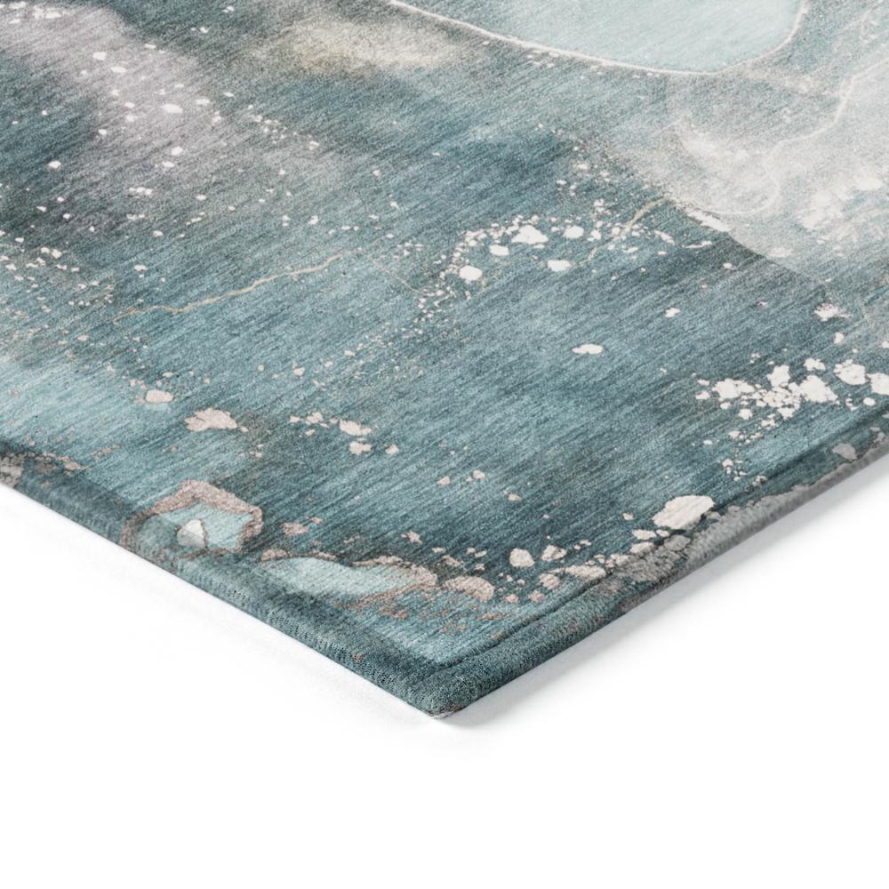 Chantille ACN518 Teal 2'3" x 7'6" Rug. Picture 3