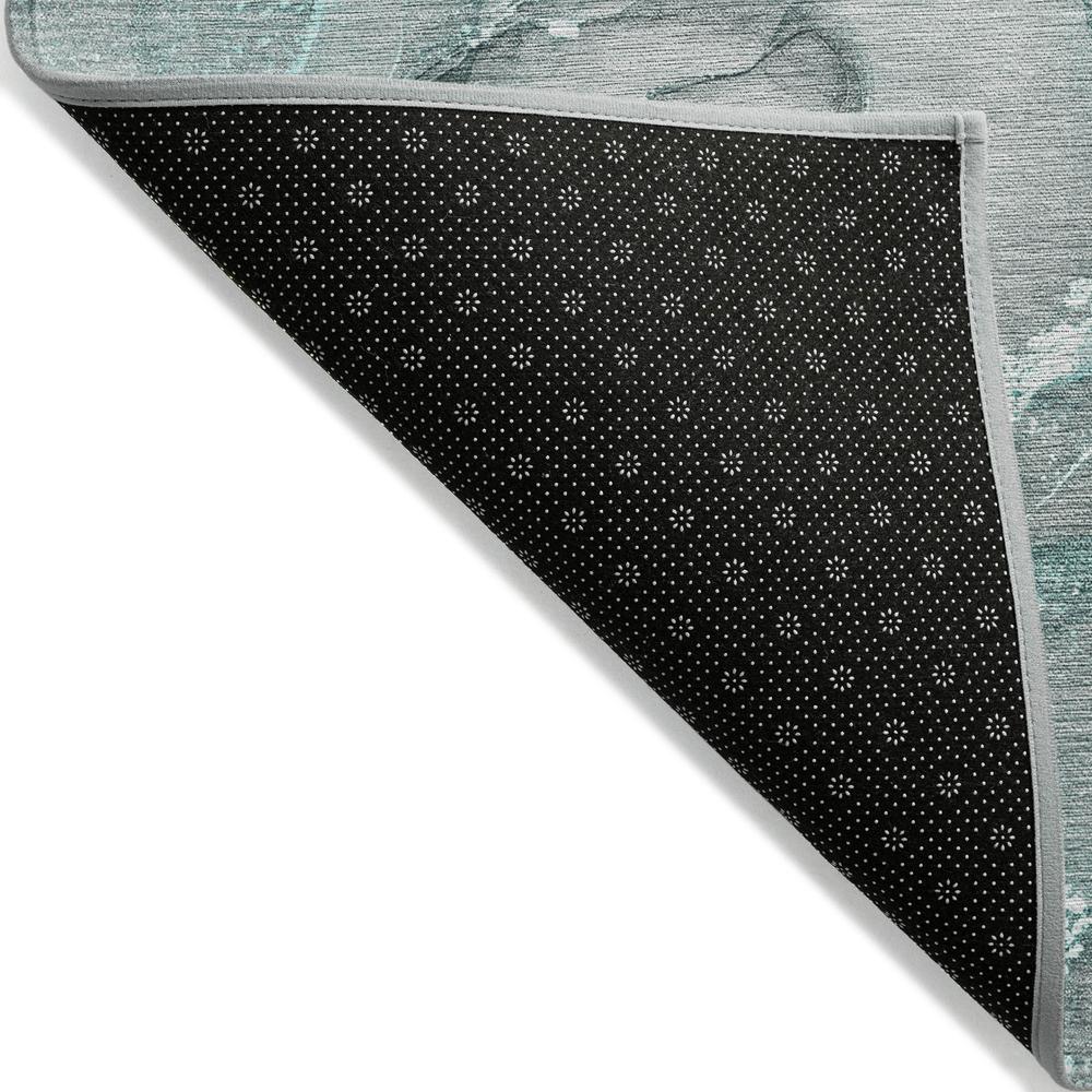 Chantille ACN519 Teal 2'3" x 7'6" Rug. Picture 2