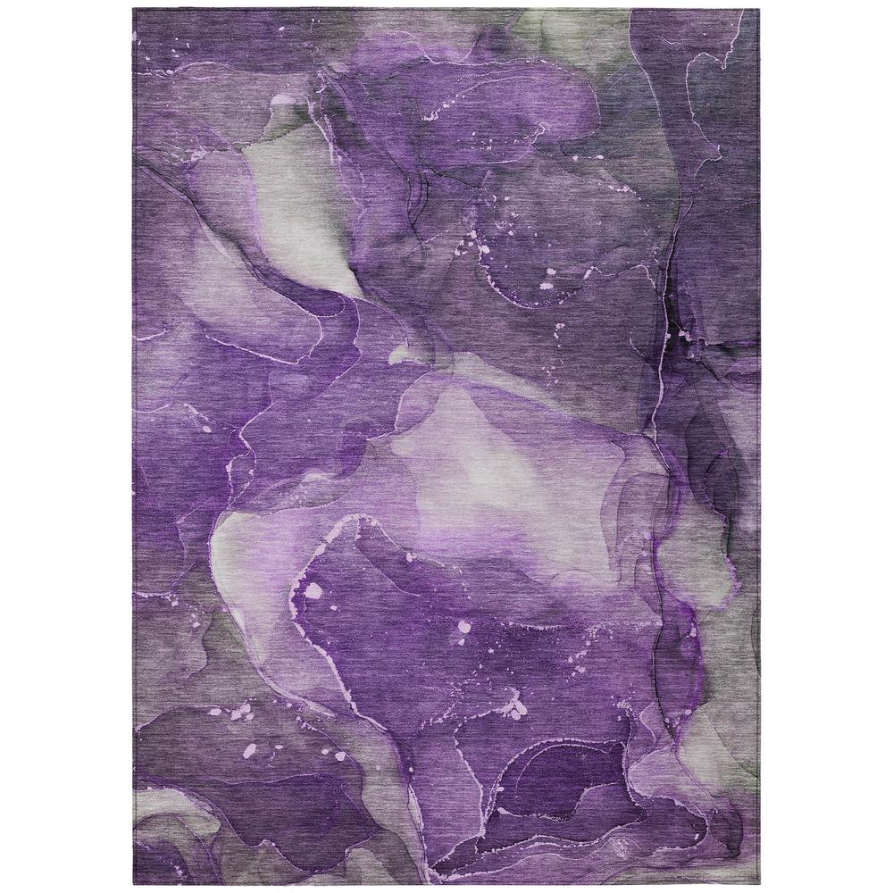 Chantille ACN522 Purple 3' x 5' Rug. Picture 1