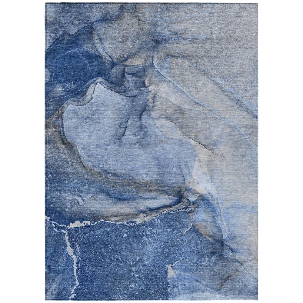 Chantille ACN524 Blue 3' x 5' Rug. Picture 1