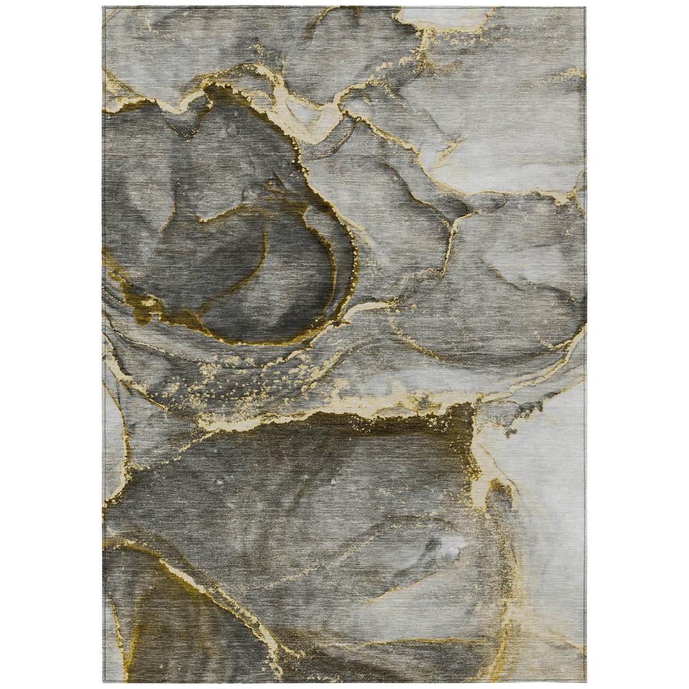 Chantille ACN525 Gold 3' x 5' Rug. Picture 1