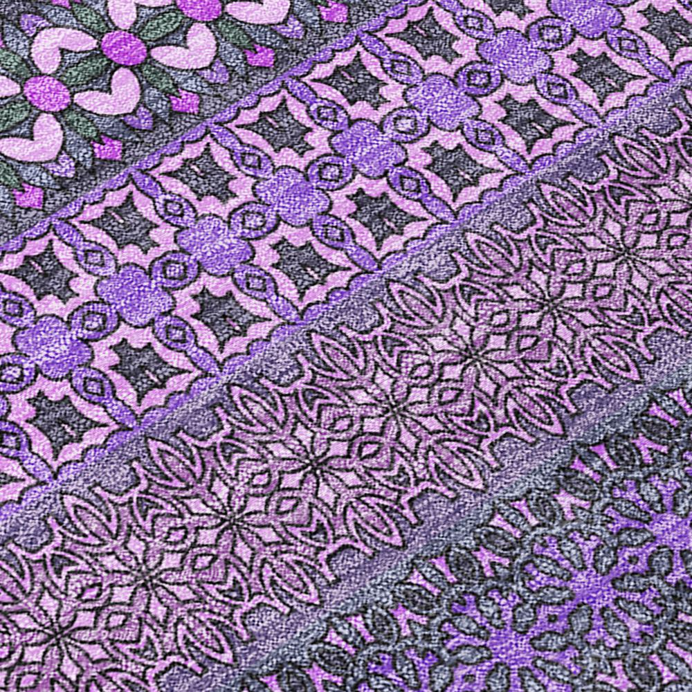 Chantille ACN527 Purple 2'3" x 7'6" Rug. Picture 5