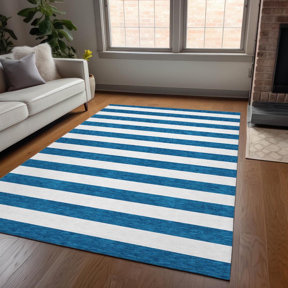 Chantille ACN528 Blue 3' x 5' Rug. Picture 7