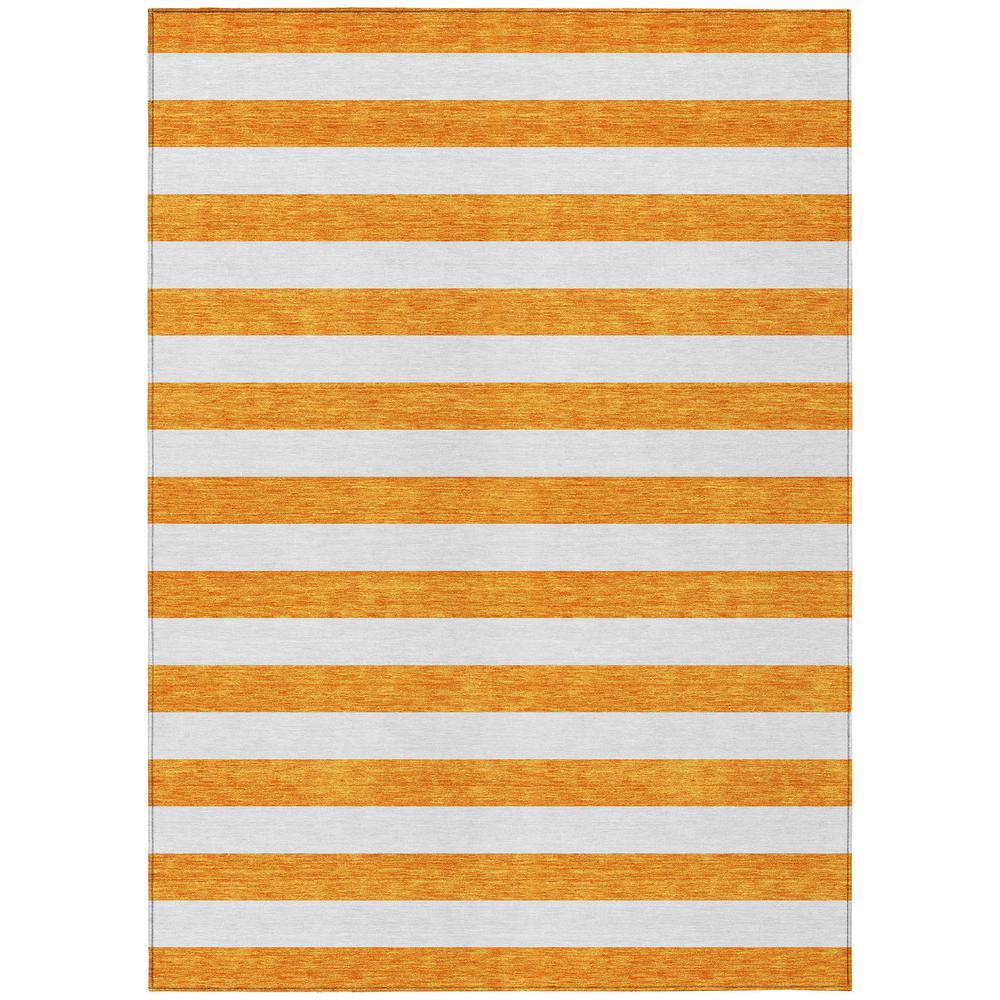 Chantille ACN528 Orange 3' x 5' Rug. Picture 1