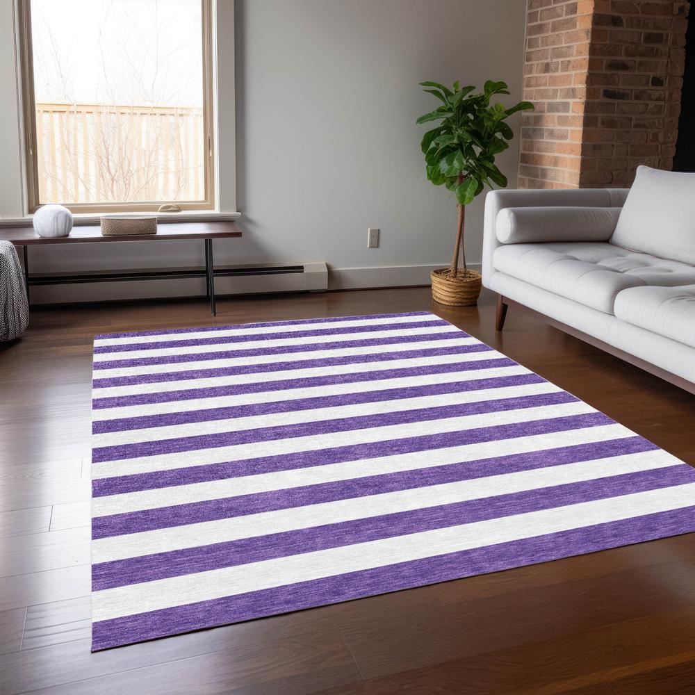 Chantille ACN528 Purple 3' x 5' Rug. Picture 6