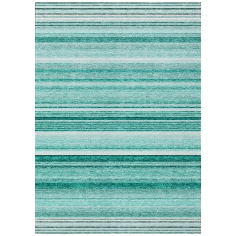 Chantille ACN529 Teal 3' x 5' Rug. Picture 1