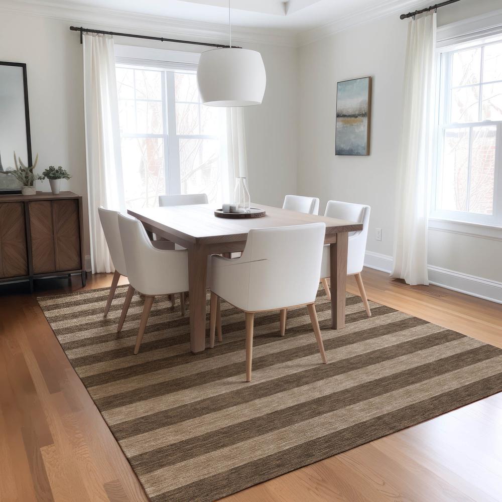 Chantille ACN530 Brown 3' x 5' Rug. Picture 7