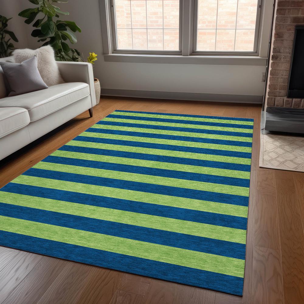 Chantille ACN530 Blue 3' x 5' Rug. Picture 6