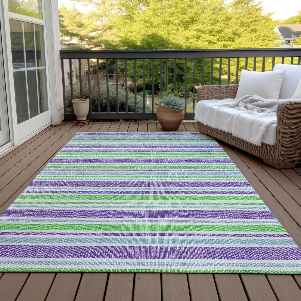Chantille ACN531 Green 3' x 5' Rug. Picture 8