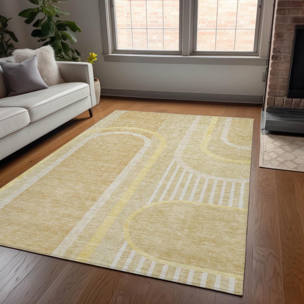 Chantille ACN532 Brown 3' x 5' Rug. Picture 6