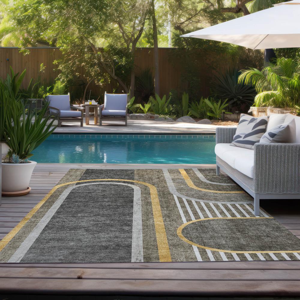 Chantille ACN532 Brown 3' x 5' Rug. Picture 9