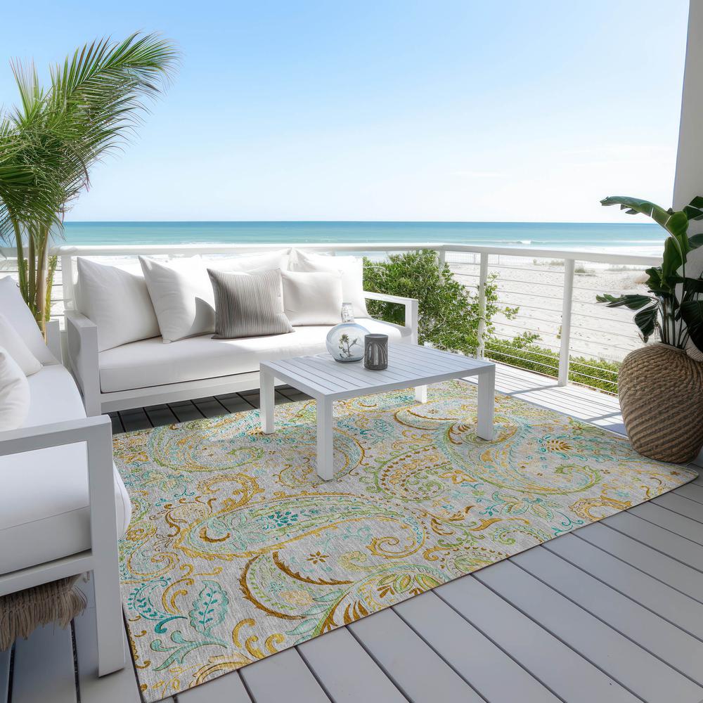 Chantille ACN533 Gray 3' x 5' Rug. Picture 8