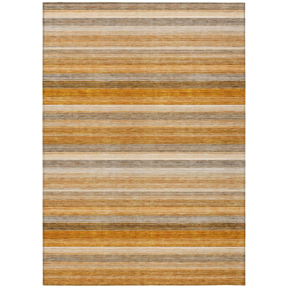 Chantille ACN535 Orange 3' x 5' Rug. Picture 1