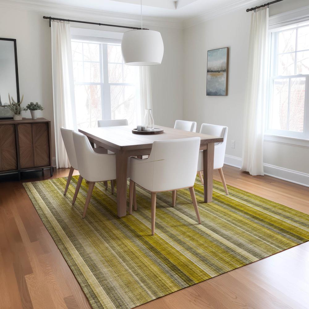 Chantille ACN543 Gold 3' x 5' Rug. Picture 6