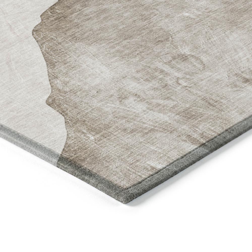 Chantille ACN547 Brown 2'3" x 7'6" Rug. Picture 4