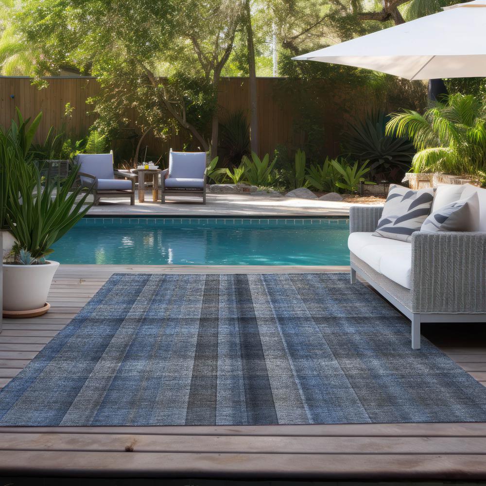 Chantille ACN548 Blue 3' x 5' Rug. Picture 9
