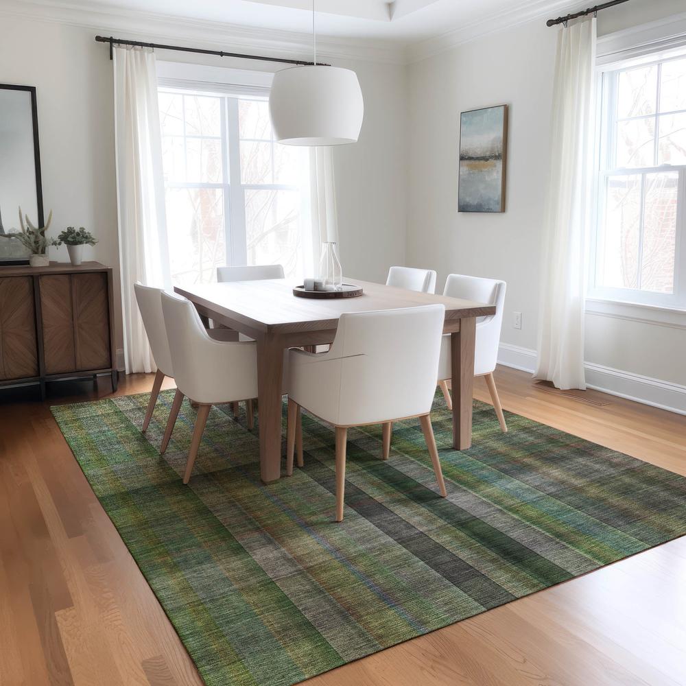 Chantille ACN548 Green 3' x 5' Rug. Picture 6