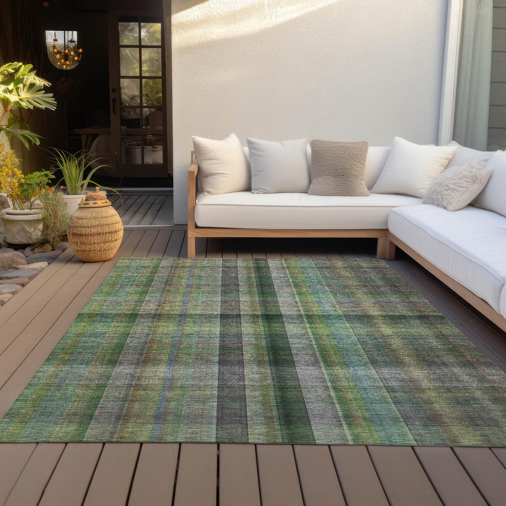 Chantille ACN548 Green 3' x 5' Rug. Picture 9