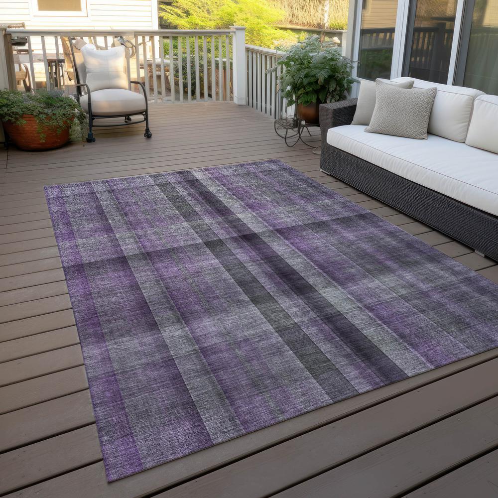 Chantille ACN548 Purple 3' x 5' Rug. Picture 9