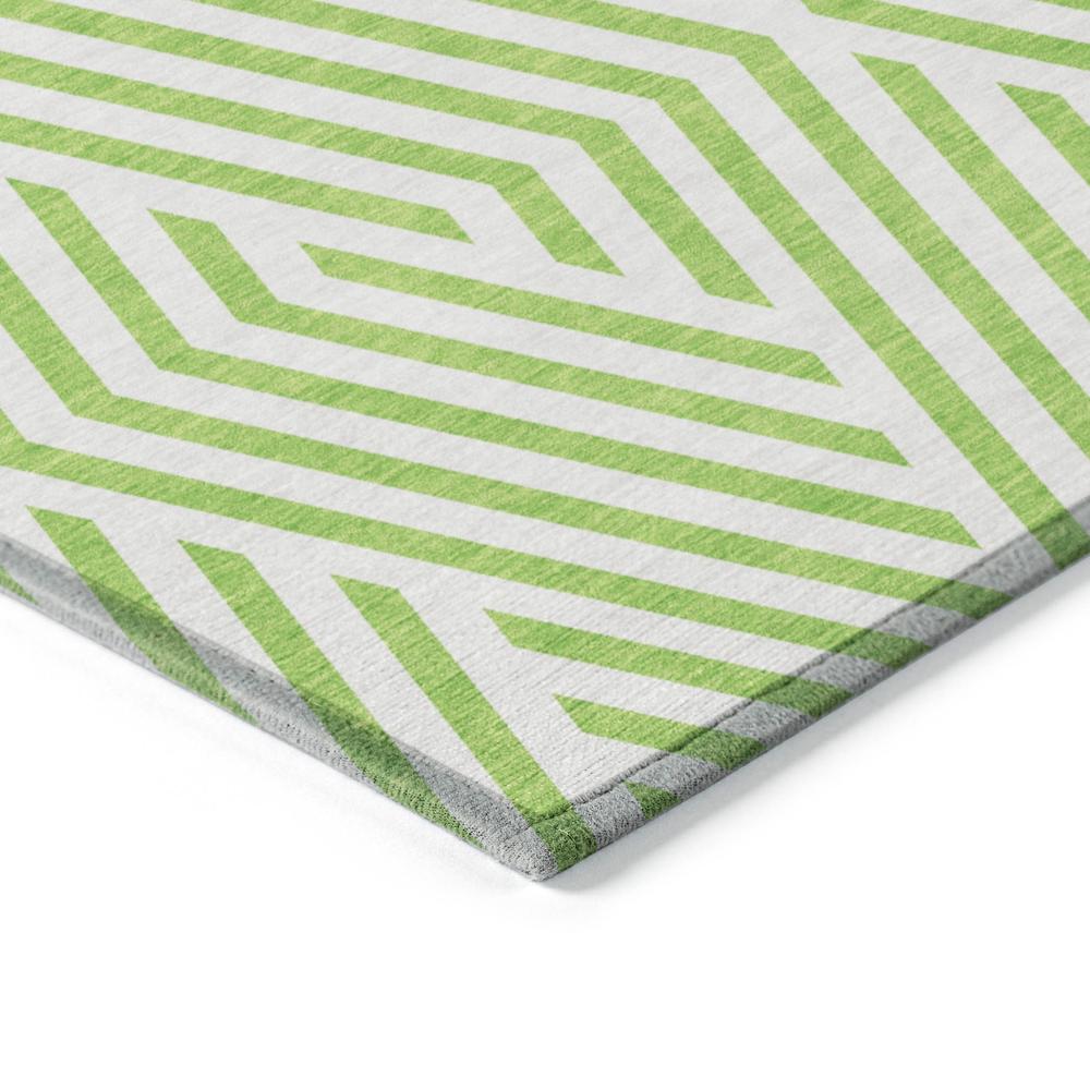 Chantille ACN550 Green 2'3" x 7'6" Rug. Picture 3