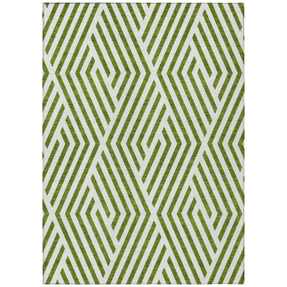 Chantille ACN550 Green 3' x 5' Rug. Picture 1