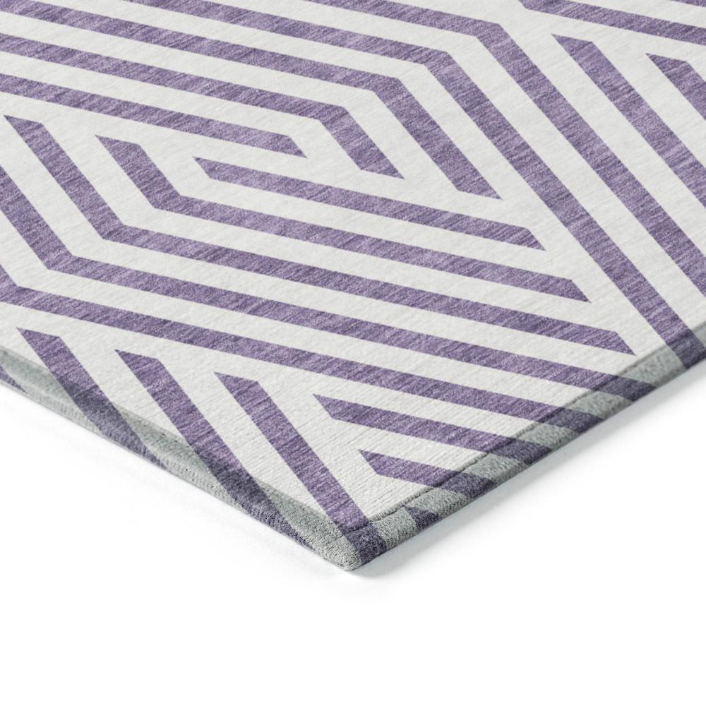 Chantille ACN550 Purple 2'3" x 7'6" Rug. Picture 3