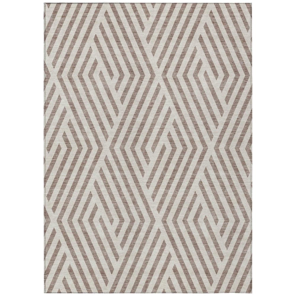 Chantille ACN550 Brown 3' x 5' Rug. Picture 1