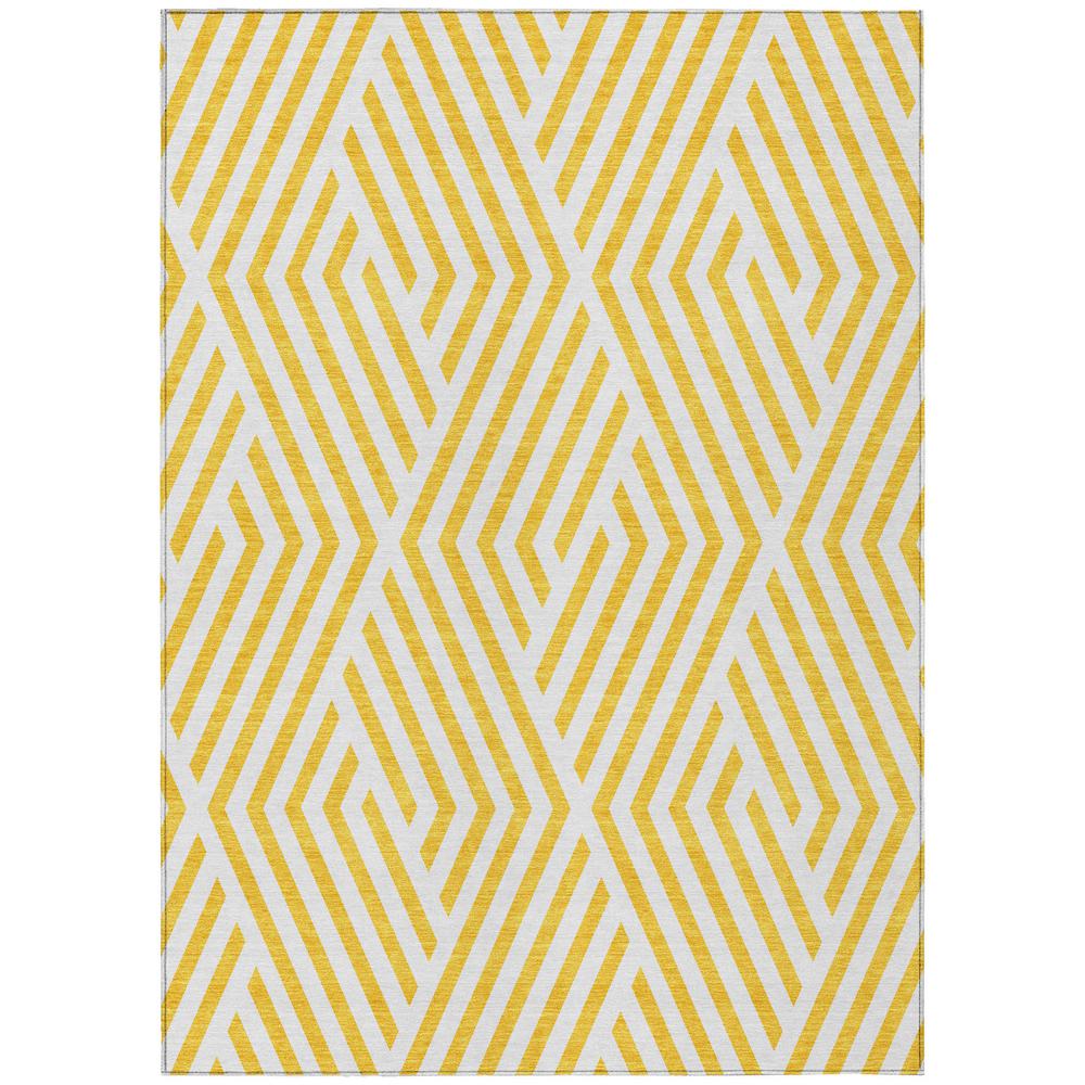 Chantille ACN550 Gold 3' x 5' Rug. Picture 1
