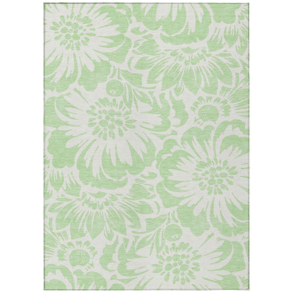 Chantille ACN551 Green 3' x 5' Rug. Picture 1