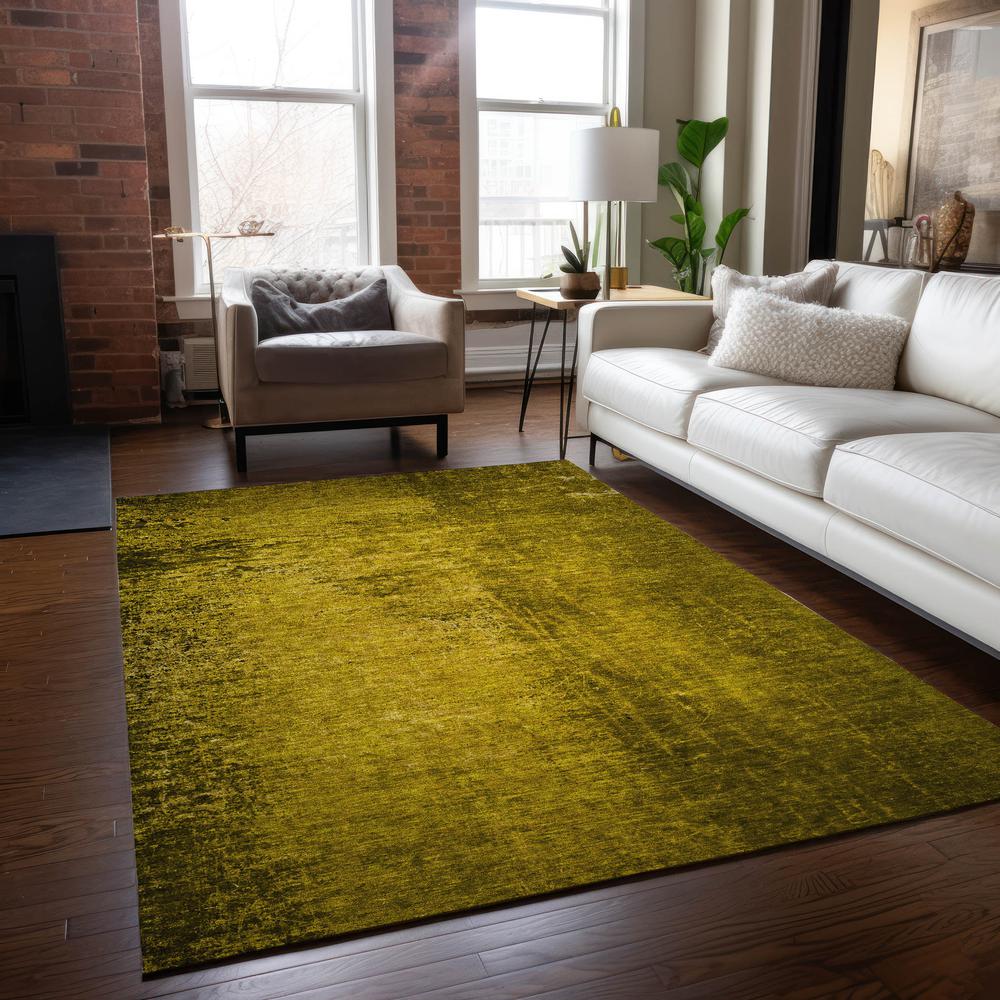Chantille ACN554 Gold 3' x 5' Rug. Picture 6