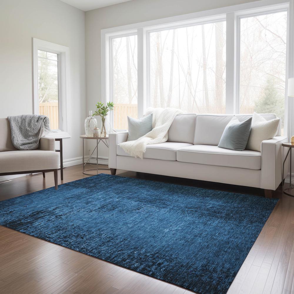 Chantille ACN554 Blue 3' x 5' Rug. Picture 6