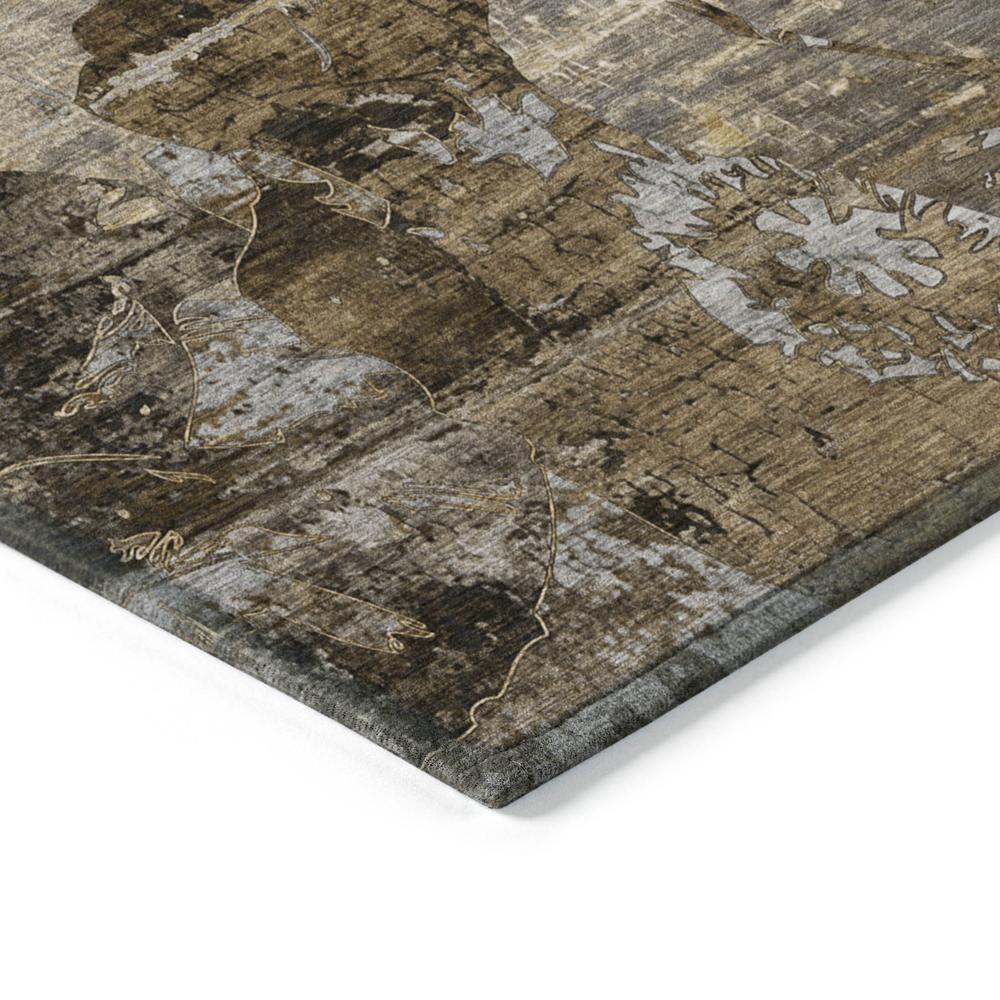 Chantille ACN555 Brown 2'3" x 7'6" Rug. Picture 3