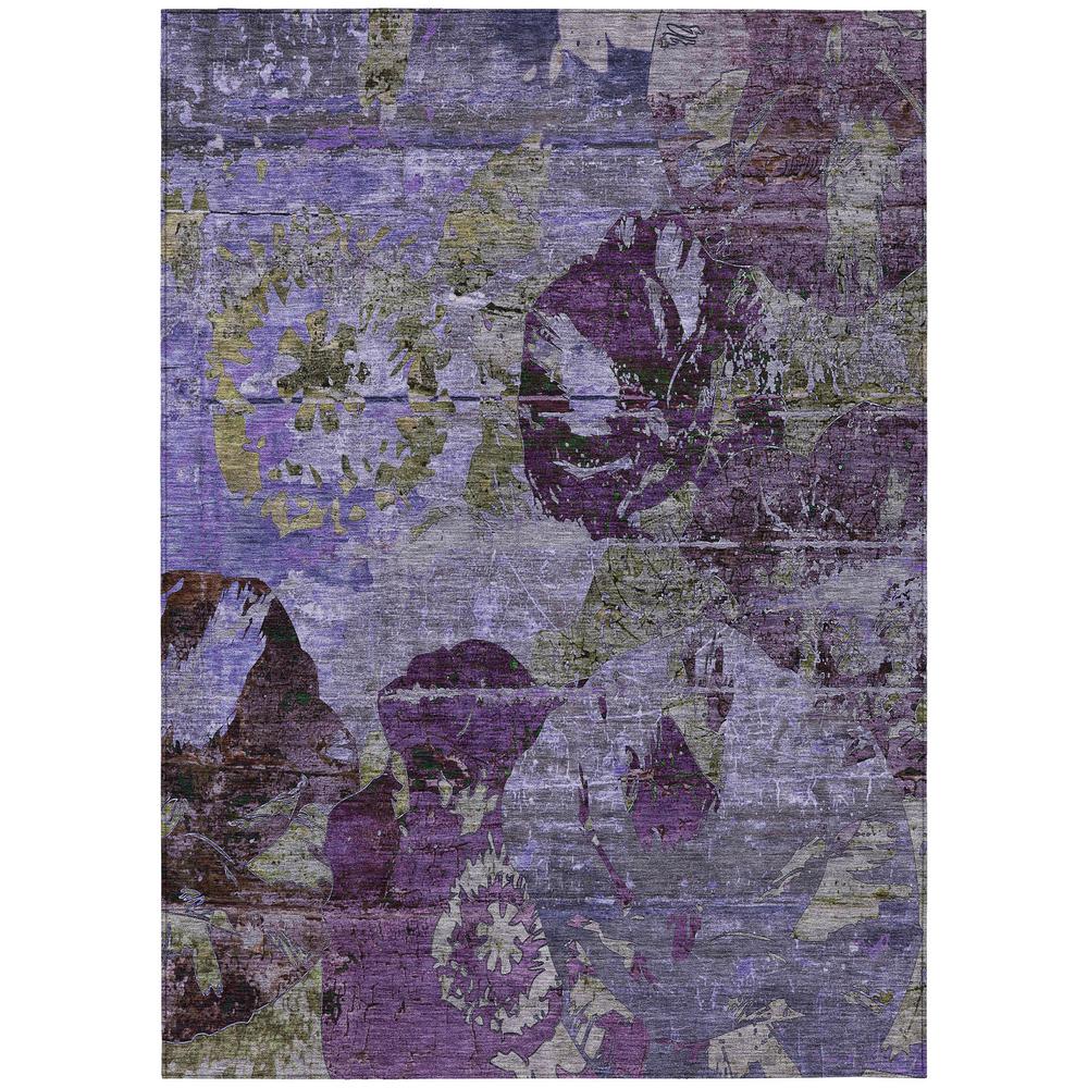 Chantille ACN555 Purple 3' x 5' Rug. Picture 1
