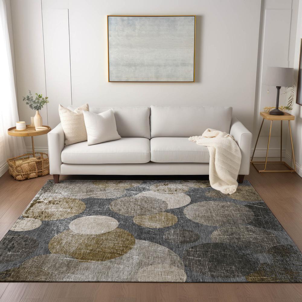 Chantille ACN556 Brown 3' x 5' Rug. Picture 6