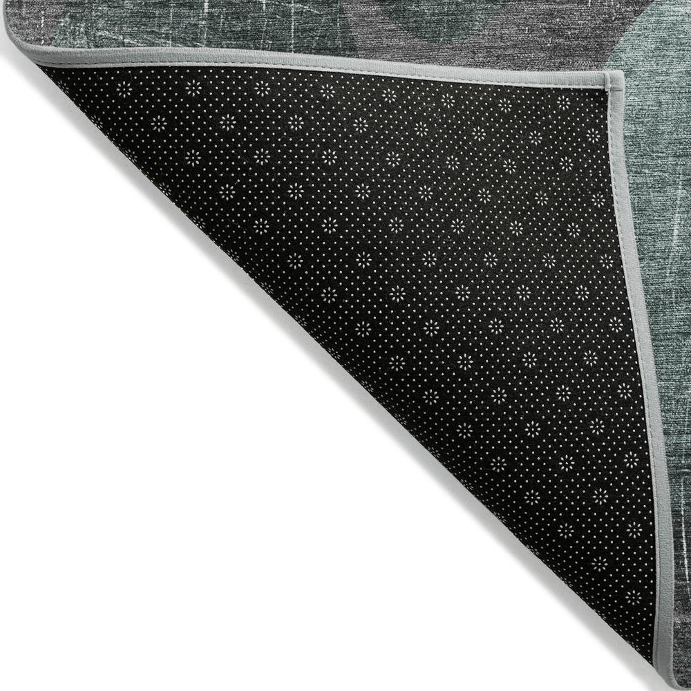 Chantille ACN556 Teal 2'3" x 7'6" Rug. Picture 3