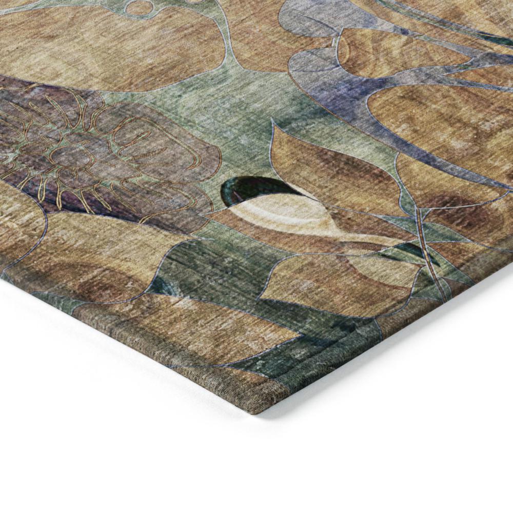 Chantille ACN558 Brown 2'3" x 7'6" Rug. Picture 3