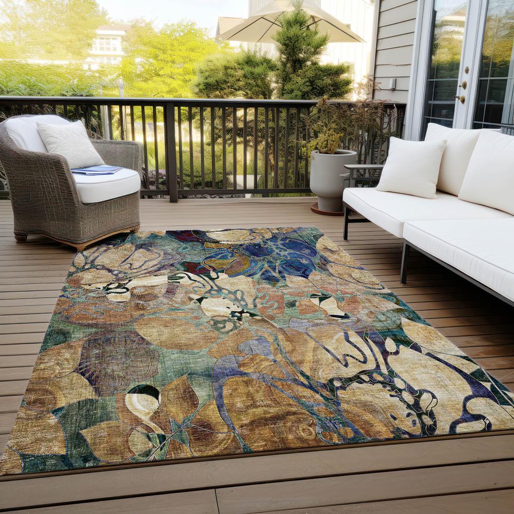 Chantille ACN558 Brown 3' x 5' Rug. Picture 8