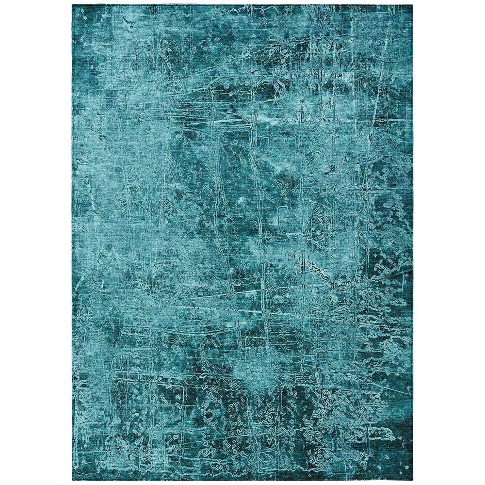 Chantille ACN559 Teal 3' x 5' Rug. Picture 1