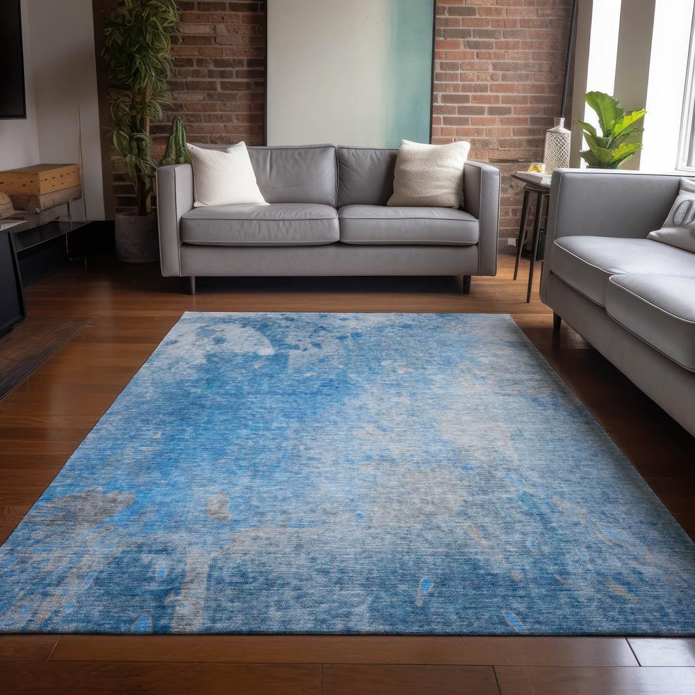 Chantille ACN562 Blue 3' x 5' Rug. Picture 6