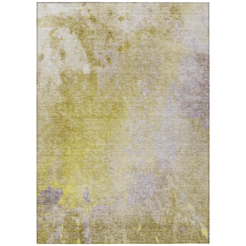 Chantille ACN562 Gold 3' x 5' Rug. Picture 1