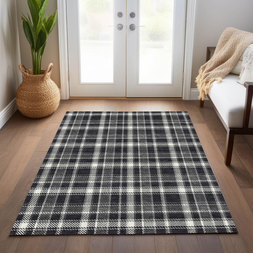 Chantille ACN563 Black 3' x 5' Rug. Picture 7