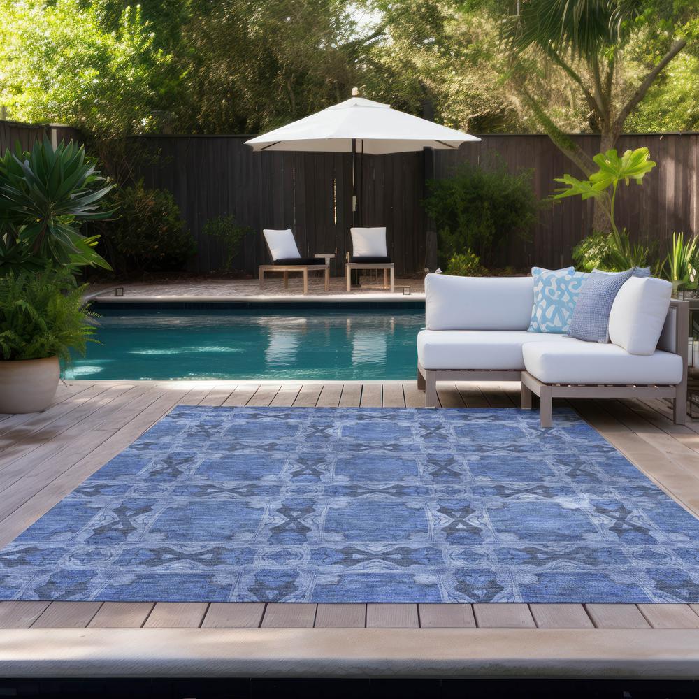 Chantille ACN564 Blue 3' x 5' Rug. Picture 10