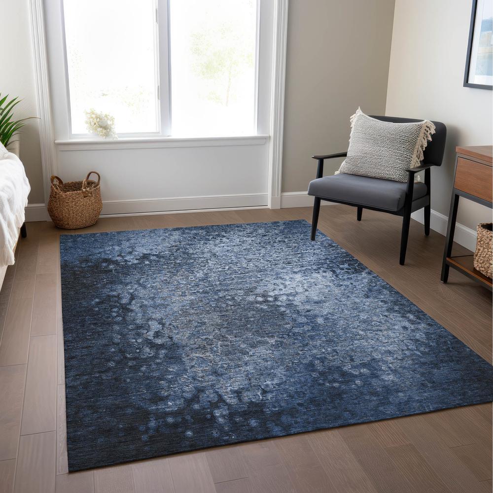 Chantille ACN565 Blue 3' x 5' Rug. Picture 7