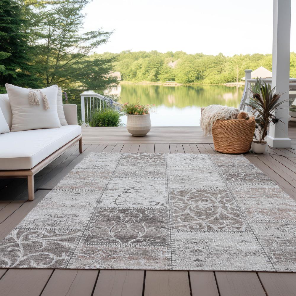 Chantille ACN566 Brown 3' x 5' Rug. Picture 8